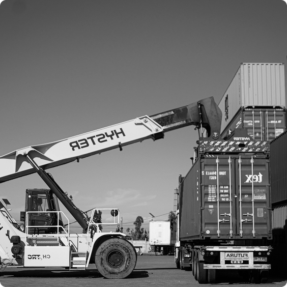 *Transporte* de contenedores