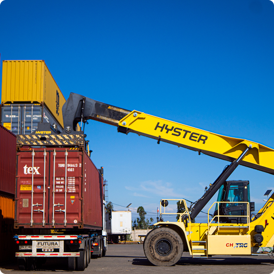 *Transporte* de contenedores